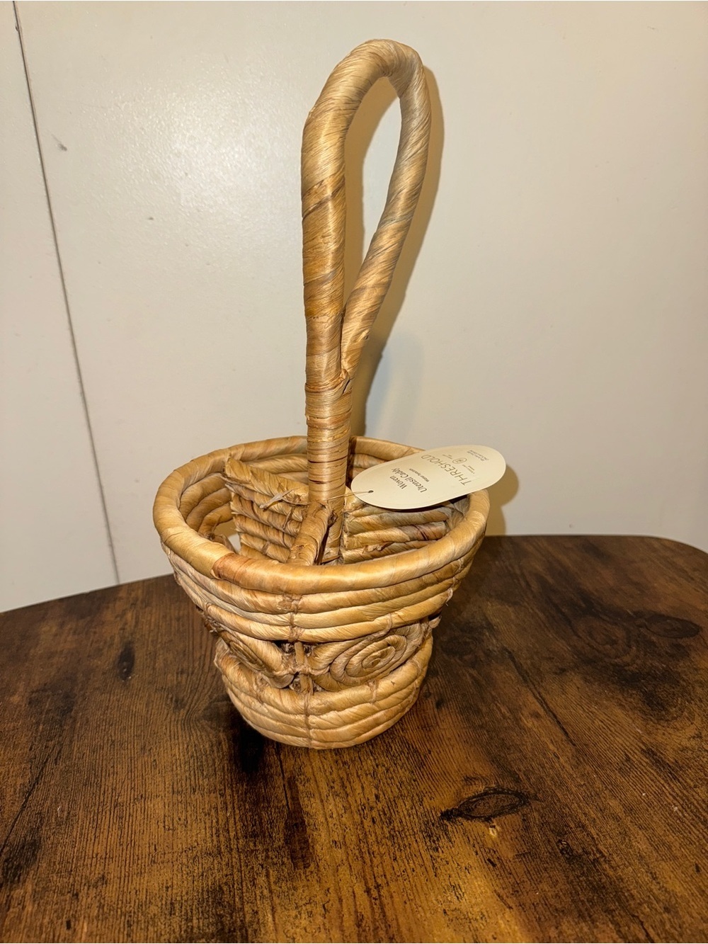 Threshold woven utensil caddy Basket